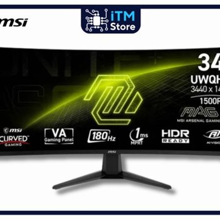 MSI MAG 346CQ 3.5K Curved Gaming Monitor – Masaüstü kompüterlər – ucuztap.az
