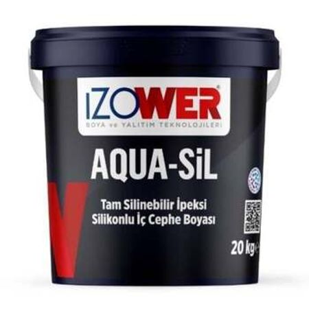 Aqua-sil ipeksi (tam silinə bilən) daxili fasad boyası 20kg – Lak-boya materialları – ucuztap.az