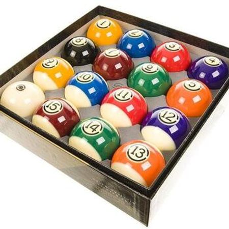 Rəngli bilyard daşları 57mm – Bilyard və boulinq – ucuztap.az