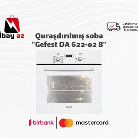 Quraşdırılmış soba Gefest DA 622-02 B – Plitələr – ucuztap.az