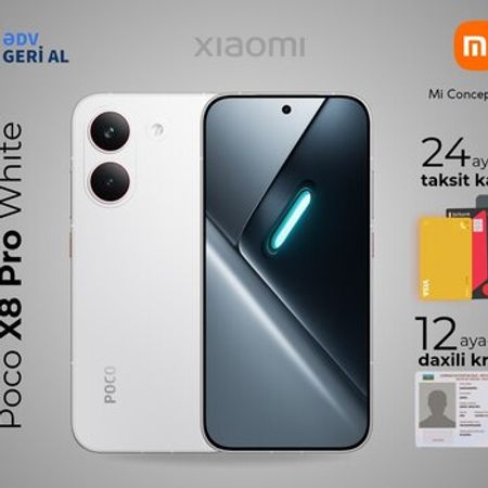 Xiaomi Poco X8 Pro White 512GB/8GB – Telefonlar – ucuztap.az