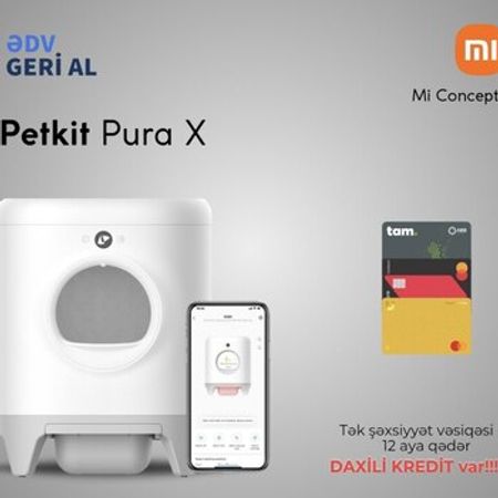 Petkit Pura X Pişiy üçün Bio-tualet – Heyvanlar üçün məhsul – ucuztap.az