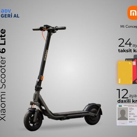 Elektrikli skuter Xiaomi Scooter 6 Lite – Bakı – ucuztap.az