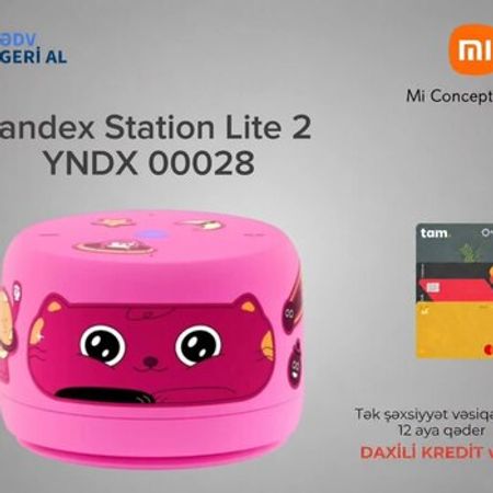 Ağıllı dinamik Yandex Station Lite 2 Pink 0028 – Audio və video – ucuztap.az