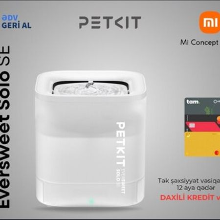 Su qabı Petkit Evetsweet Solo SE White – Bakı – ucuztap.az
