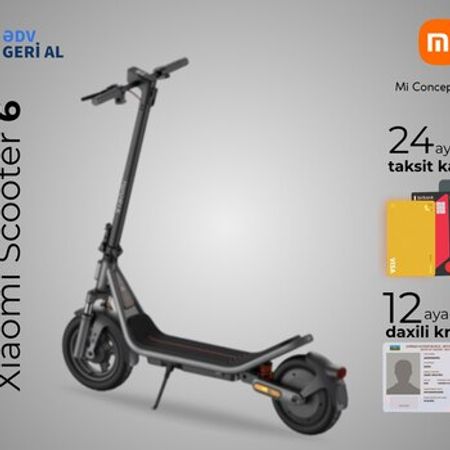Elektrikli skuter Xiaomi Scooter 6 – Bakı – ucuztap.az