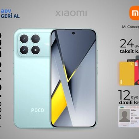 Xiaomi Poco F8 Pro Blue 512GB/12GB – Bakı – ucuztap.az