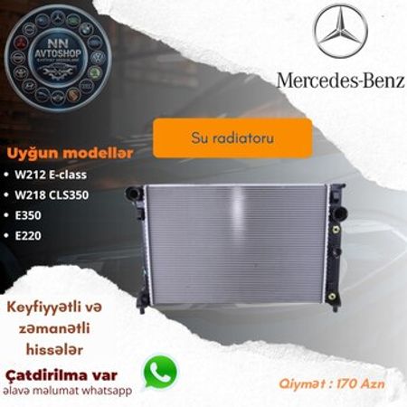 Mercedes W212 su radiatoru – Bakı – ucuztap.az