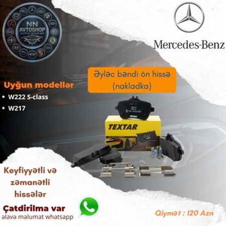Mercedes-Benz qabaq əyləc bəndi – Bakı – ucuztap.az