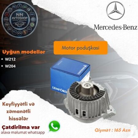 Mercedes-Benz mühərrik yastığı – Bakı – ucuztap.az