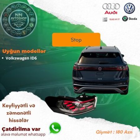 Volkswagen ID6 stop işığı – Bakı – ucuztap.az