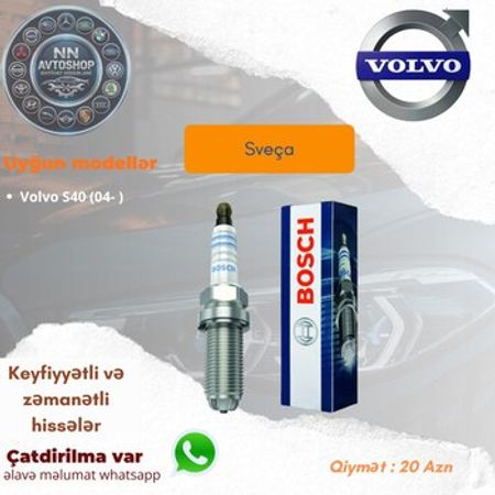 Volvo alışdırma şamları Bosch – Bakı – ucuztap.az