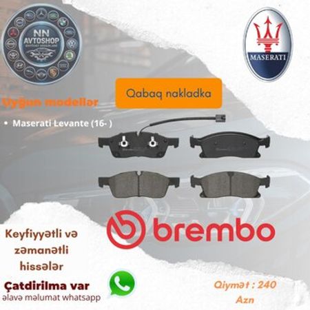 Maserati ön əyləc bəndləri – Bakı – ucuztap.az