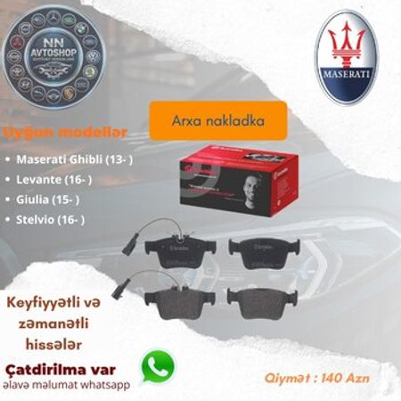 Maserati arxa əyləc bəndi – Bakı – ucuztap.az