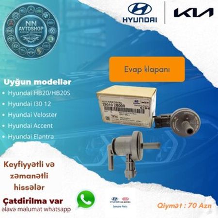 Hyundai, Kia evap klapanı – Bakı – ucuztap.az
