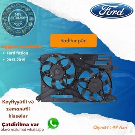 Ford Fushion radiator pəri – Bakı – ucuztap.az
