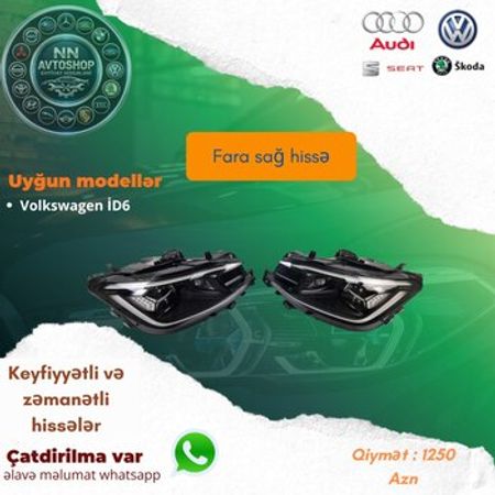 Volkswagen ID6 farası – Bakı – ucuztap.az