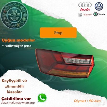 Volkswagen Jetta stop işığı – Bakı – ucuztap.az