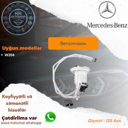 Mercedes-Benz W204 benzin nasosu – Ehtiyat hissələri – ucuztap.az