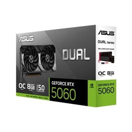 Video kart Asus Dual RTX 5060 OC 8GB GDDR7 – Bakı – ucuztap.az