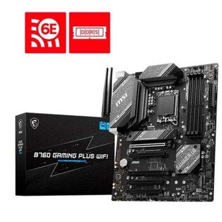Motherboard MSI B760 GAMING PLUS WI-FI DDR5 – Masaüstü kompüterlər – ucuztap.az