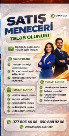 Biznes marketinq sahəsi üzrə inkşaf etmək istəyən şəxslər üçün əməkdaşlıq fürsəti - Biznes, Marketi – Bakı – ucuztap.az
