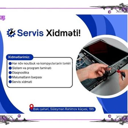 Noutbuk və PC-lər üçün servis xidməti – Bakı – ucuztap.az