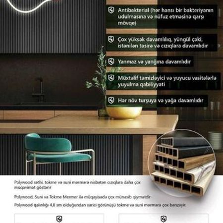 Mətbəx dəzgahı Polywood – Bakı – ucuztap.az