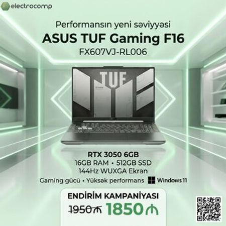 ASUS TUF Gaming F16 FX607VJ-RL006 – Bakı – ucuztap.az
