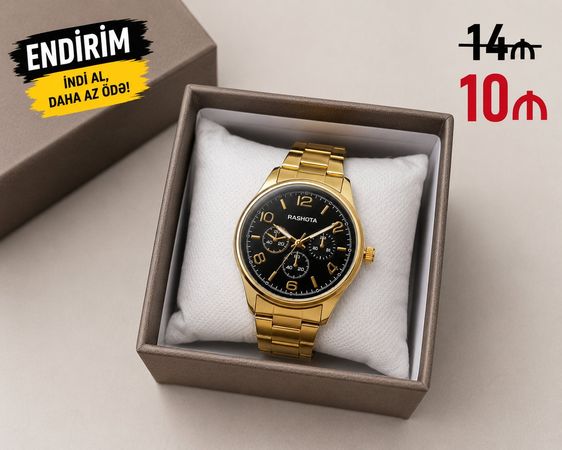 Kişi üçün qol saatı – Bakı – ucuztap.az