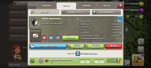 Claş of clans klan – Qəbələ – ucuztap.az