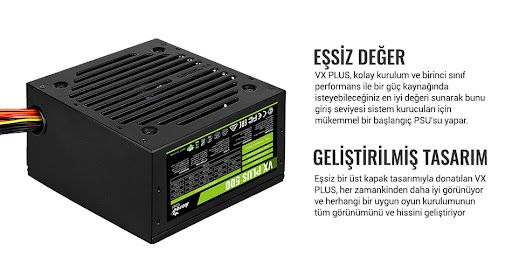 Qida bloku AeroCool VX Plus 500 – Bakı – ucuztap.az