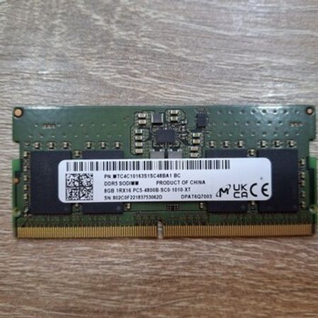 RAM Ddr5 8gb 4800 ghz Mikron – Masaüstü kompüterlər – ucuztap.az