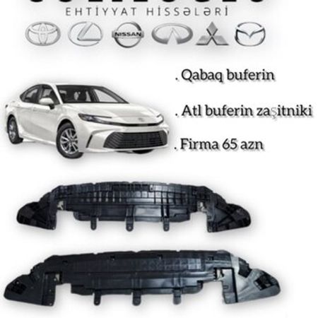 Toyota Camry 2025 qabaq buferin alt qoruyucusu – Bakı – ucuztap.az