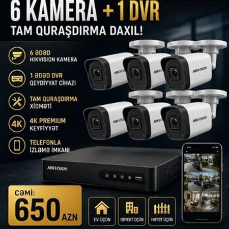 Kameralar Hikvision – Bakı – ucuztap.az