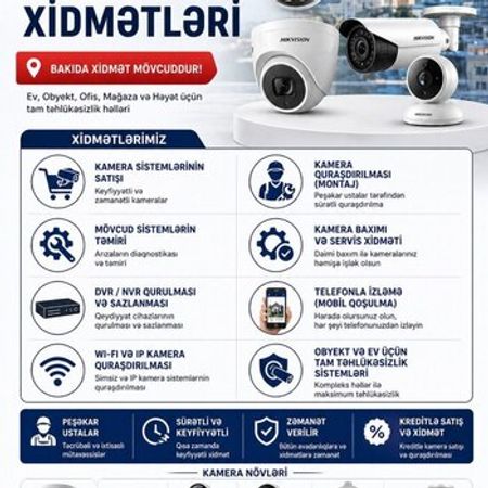 Vip kamera xidməti – Bakı – ucuztap.az