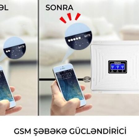 GSM 4G şəbəkə gücləndirici – Şəbəkə avadanlıqları – ucuztap.az