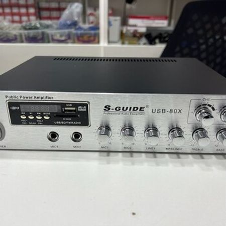 Səsgücləndirici 80Vatt S-GUİDE – Audio və video – ucuztap.az