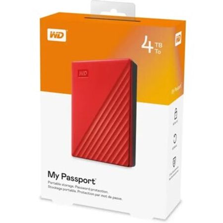 WD 4TB My Passport USB 3.2 Gen 1 External Hard Drive (Sky) – Bakı – ucuztap.az