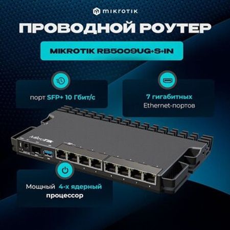 Router MikroTik RB5009UG+S+IN – Bakı – ucuztap.az