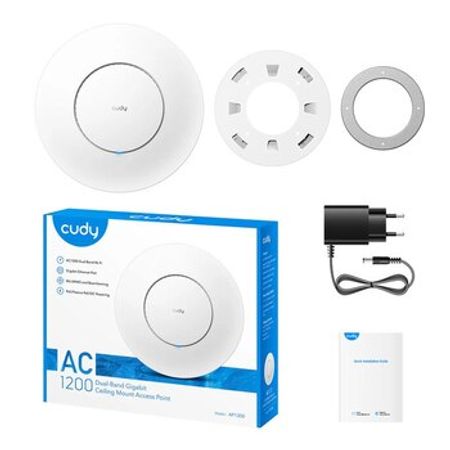 Cudy AC1200 Gigabit Wireless Access Point AP1300P 100m² əhatə dairəli – Bakı – ucuztap.az
