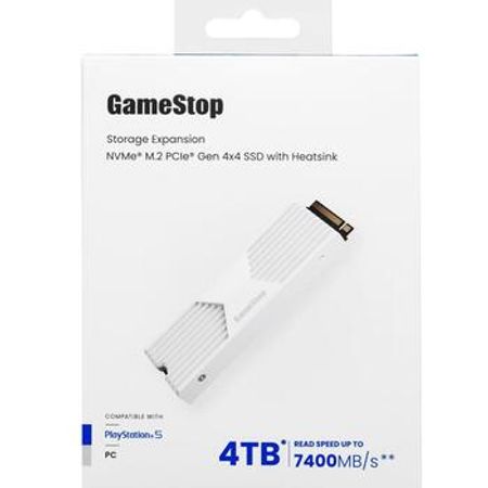 GameStop Internal SSD Storage Expansion NVME M.2 PCIe Gen 4x4 with Heatsink 4TB, PCIe 3.0 SSD – Masaüstü k… – ucuztap.az