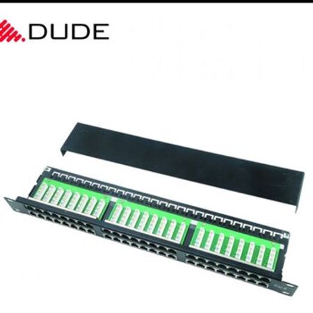 DUDE patch panel CAT6A SFTP 48 port (P5648S-C6A) – Bakı – ucuztap.az