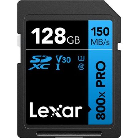Yaddaş kartı Lexar 128GB High-Performance 800x PRO UHS-I SDXC Memory Card (BLUE Series) – Bakı – ucuztap.az