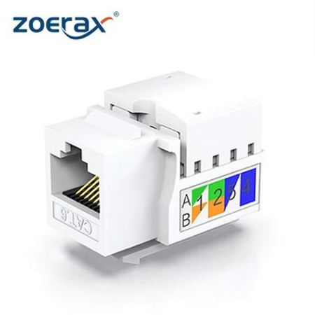 ZoeRax Keystone Jack Connector Adapter (Cat5E Cat6) – Bakı – ucuztap.az
