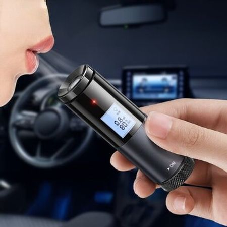 Baseus LED Display Automatic Alcohol Tester Professional Rechargeable Non-Contact – Bakı – ucuztap.az