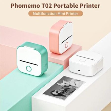 PHOMEMO T02 Portable Inkless Thermal Mini printer(green) – Bakı – ucuztap.az