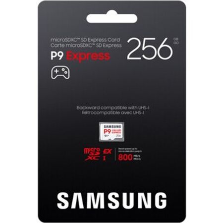 Samsung 256GB P9 microSD Express Micro SD Card 800 MB/s – Kompüter aksesuarları – ucuztap.az
