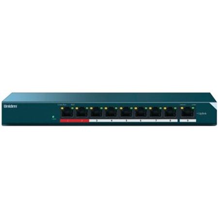 Uniden UCSWITCH9 PoE Switch (9 Port) 51V 1.25A 10/100 - 7 Active POE Ports – Şəbəkə avadanlıqları – ucuztap.az