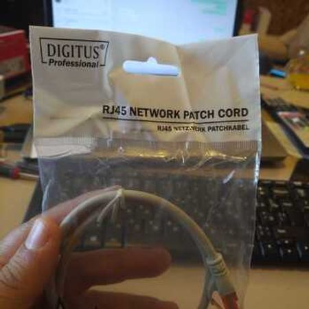 Digitus DK-1617-005 Cat 6 Utp 0.50 mt Patch Cord Boz – Şəbəkə avadanlıqları – ucuztap.az